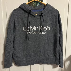 Calvin Klein performance cropped hoodie